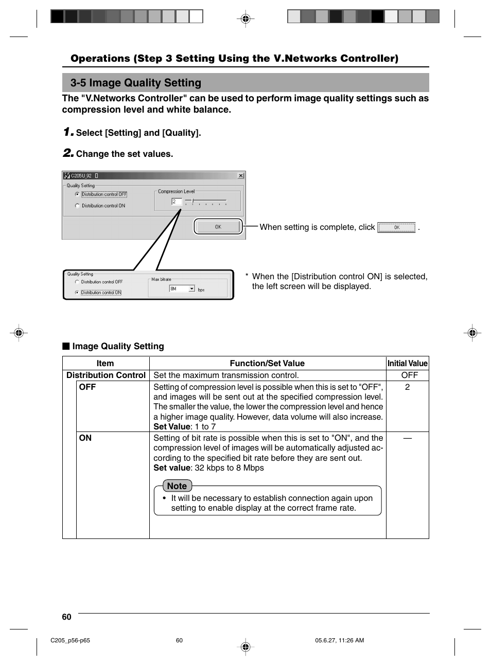 5 image quality setting | JVC VN-C205 User Manual | Page 60 / 90