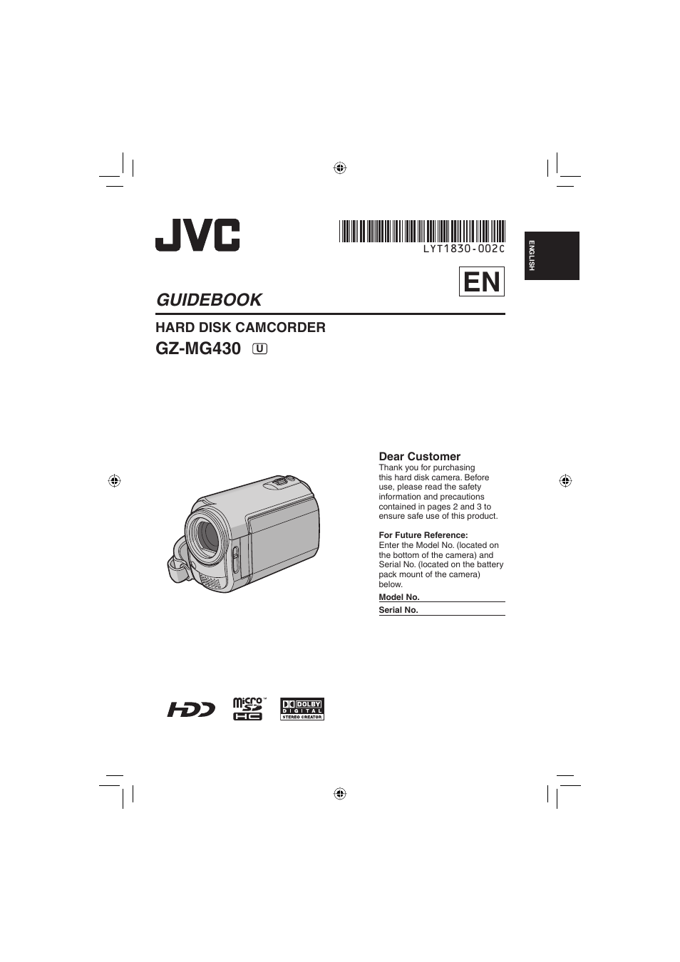 Gz-mg430_guidebook, Guidebook gz-mg430 | JVC Everio GZ-MG465 User Manual | Page 153 / 228