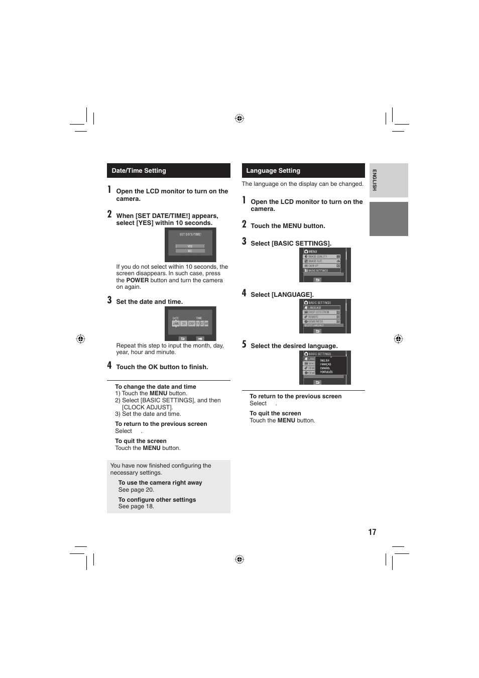 JVC Everio GZ-MG465 User Manual | Page 17 / 228