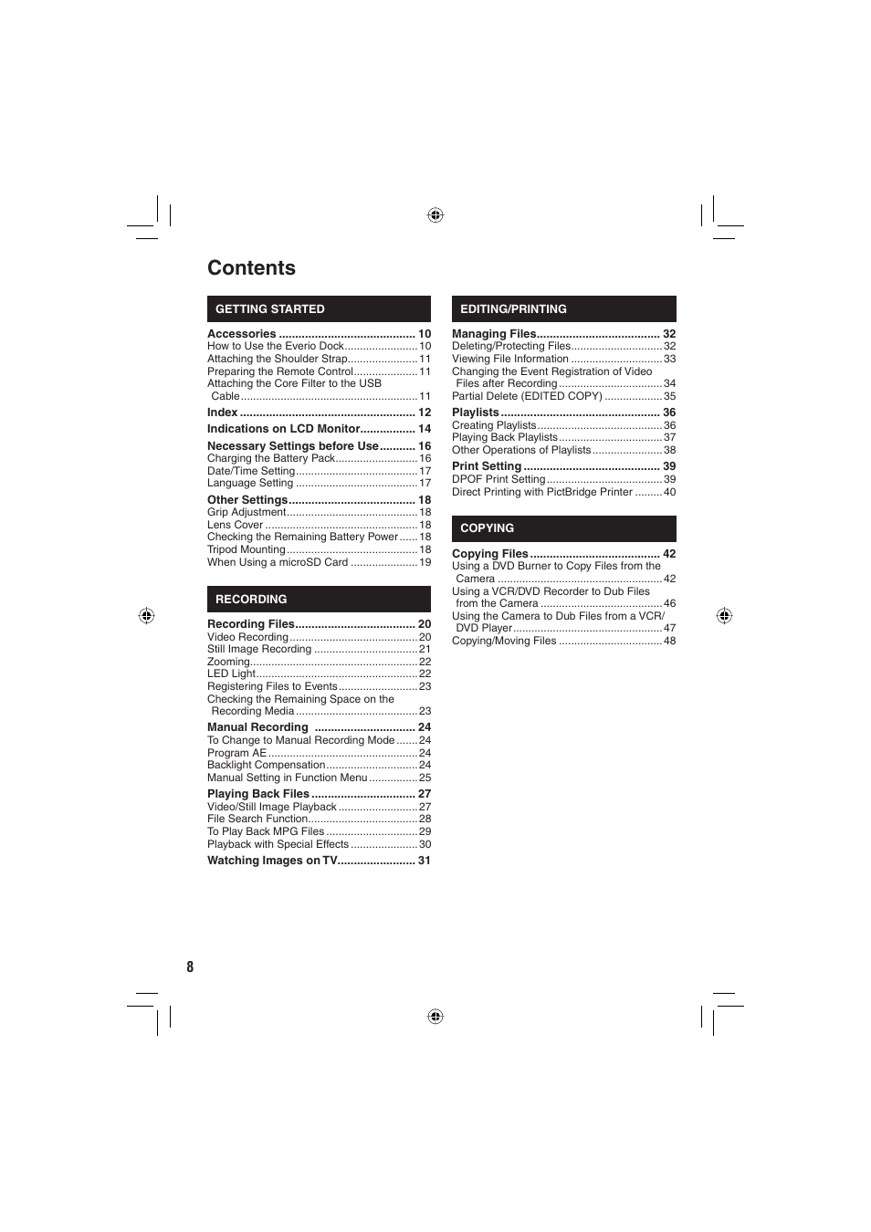 JVC Everio GZ-MG465 User Manual | Page 84 / 228