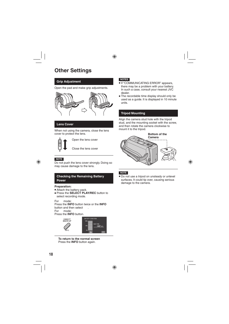 Other settings | JVC Everio GZ-MG465 User Manual | Page 94 / 228