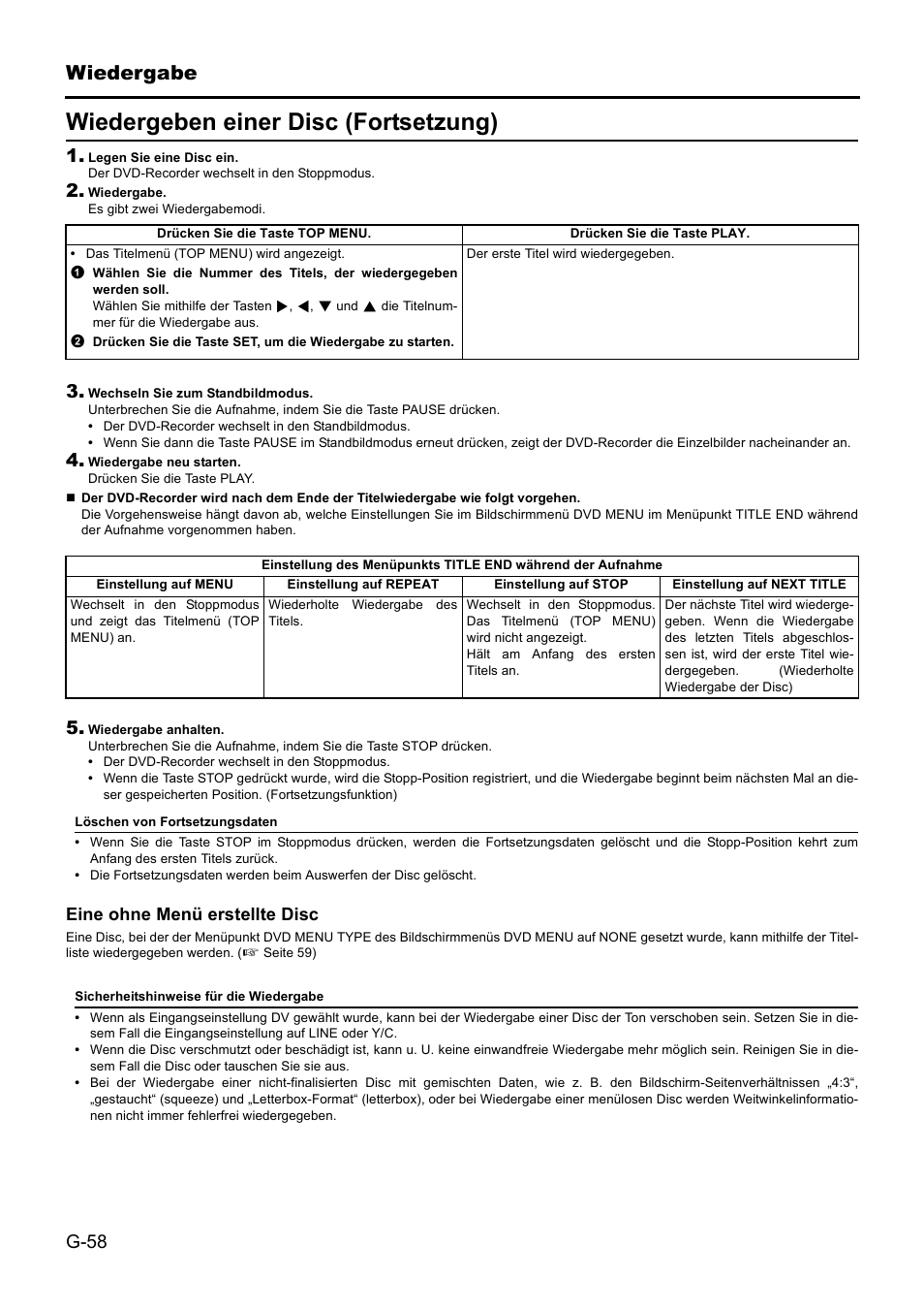 Wiedergeben einer disc (fortsetzung) | JVC BD-X201MS User Manual | Page 141 / 498