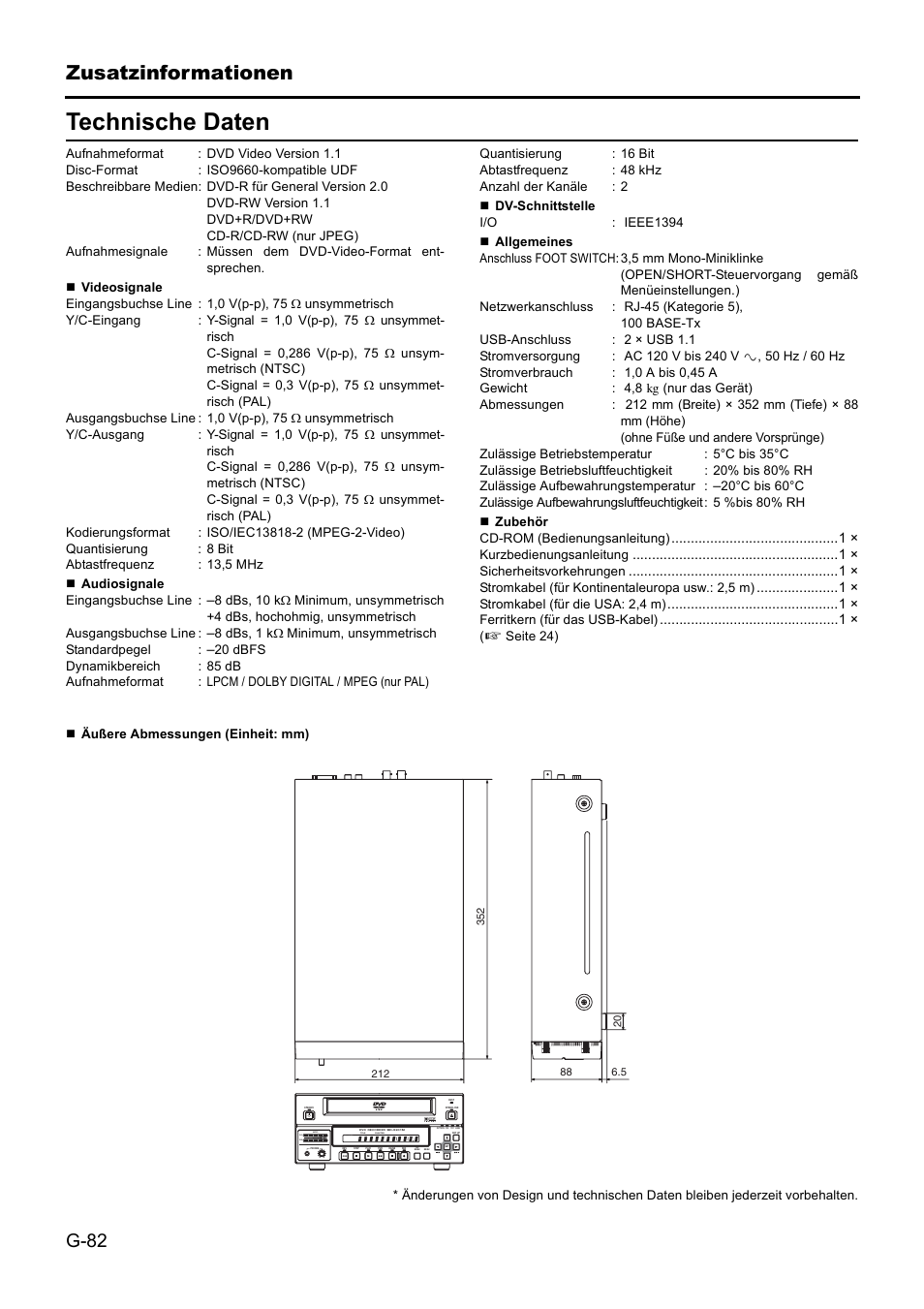 Sd sp 3 sd sp 3, Technische daten | JVC BD-X201MS User Manual | Page 165 / 498