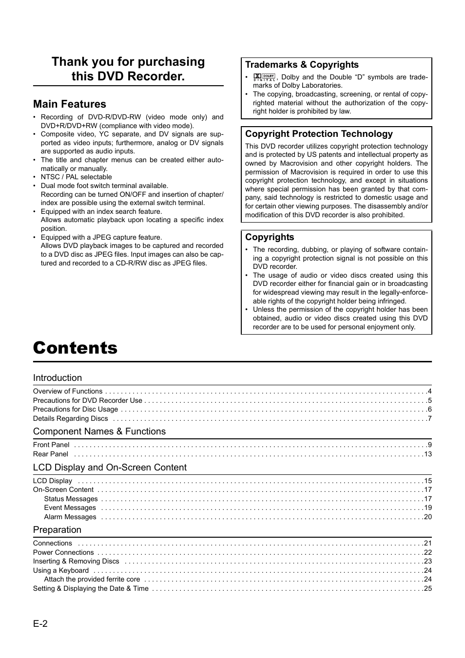 JVC BD-X201MS User Manual | Page 2 / 498