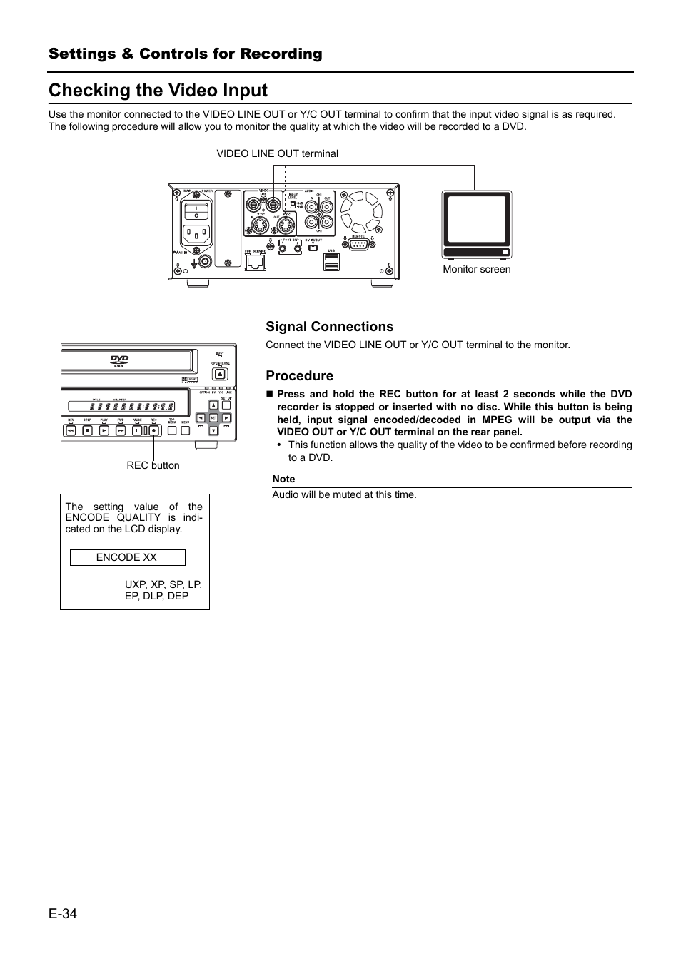 Checking the video input | JVC BD-X201MS User Manual | Page 34 / 498