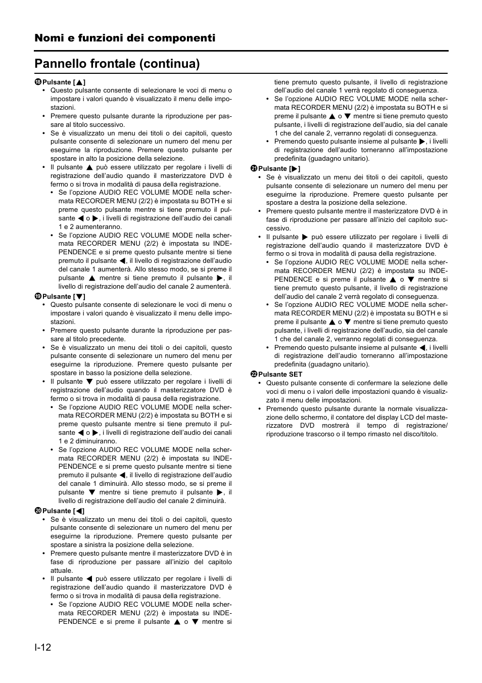 Pannello frontale (continua), Nomi e funzioni dei componenti | JVC BD-X201MS User Manual | Page 344 / 498