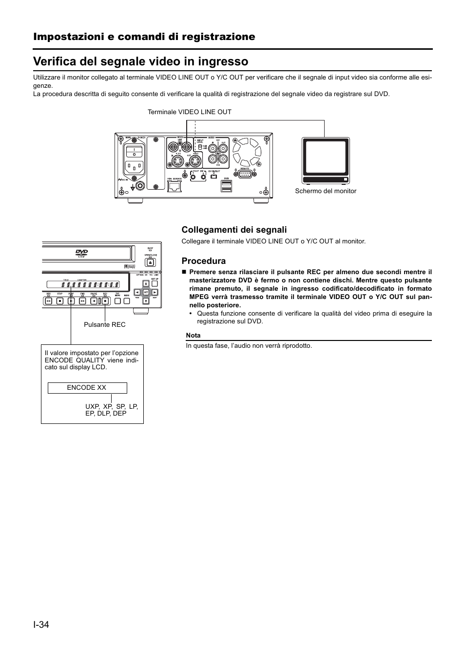 Verifica del segnale video in ingresso | JVC BD-X201MS User Manual | Page 366 / 498