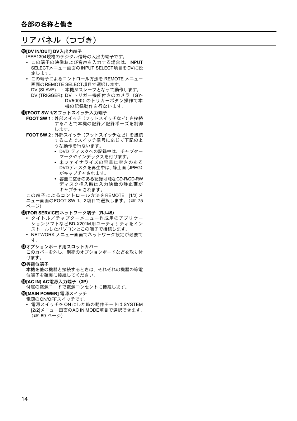 リアパネル（つづき | JVC BD-X201MS User Manual | Page 429 / 498