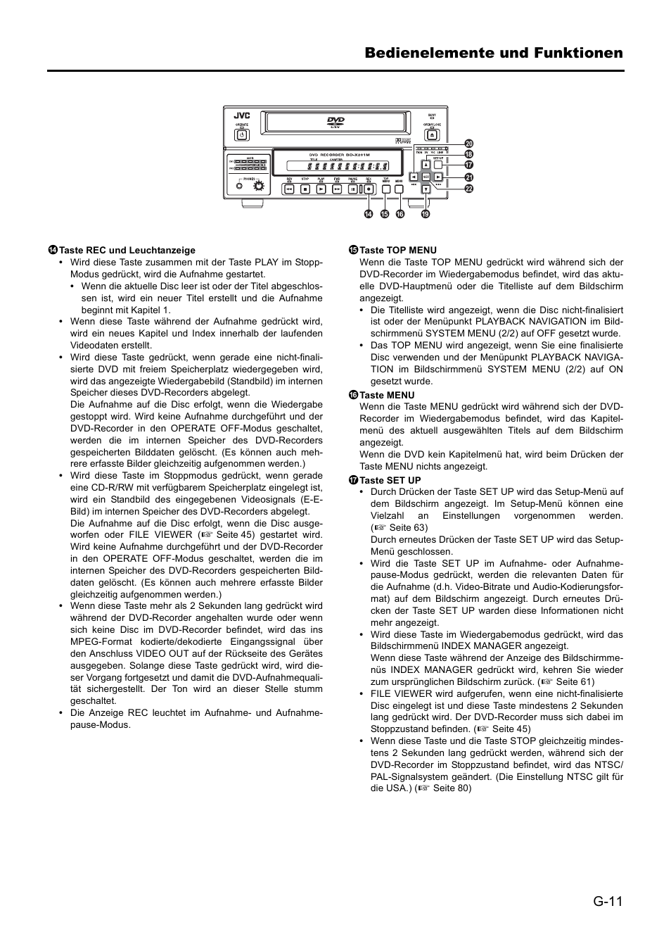 Bedienelemente und funktionen | JVC BD-X201MS User Manual | Page 94 / 498