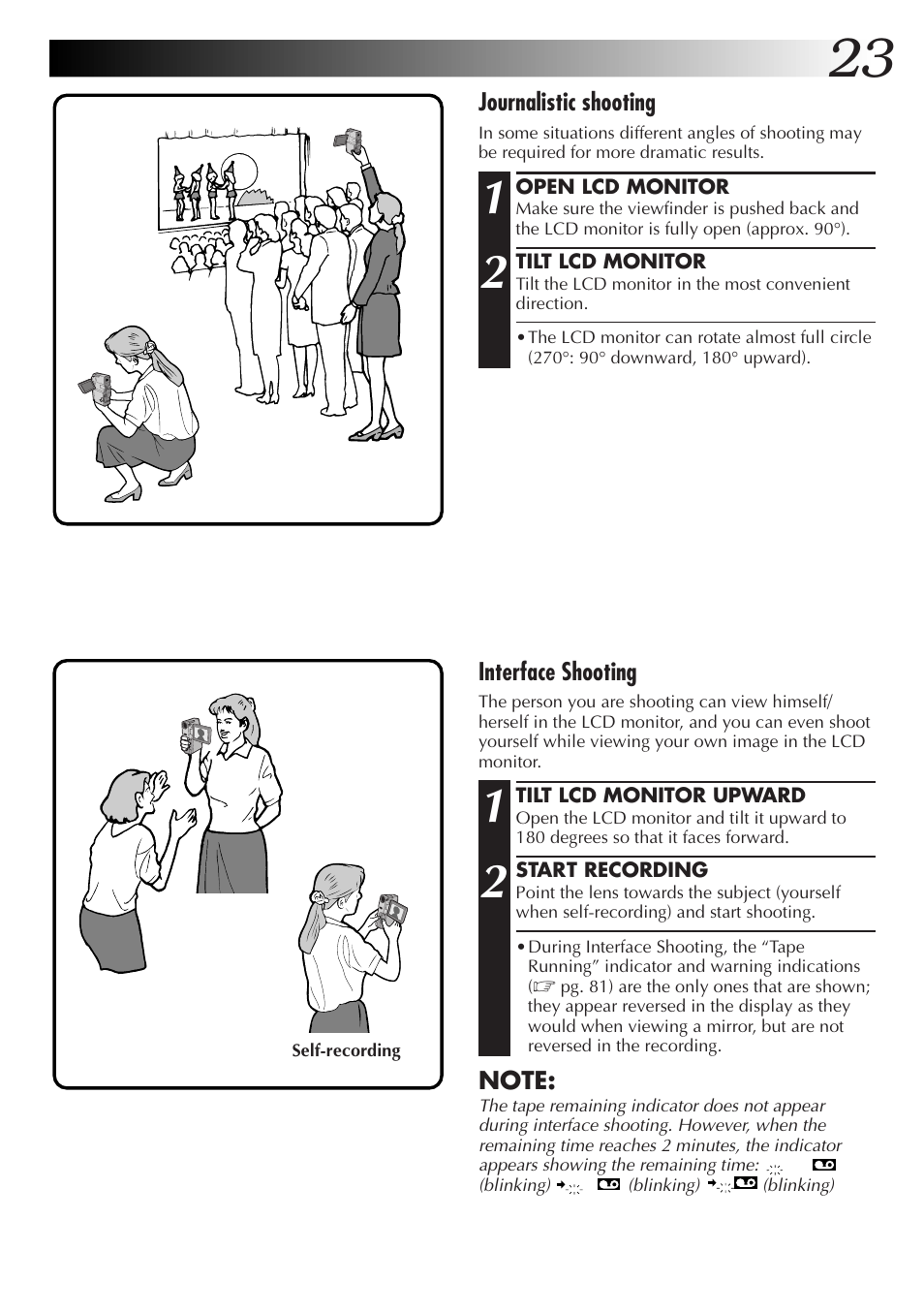 JVC GR-DVM55 User Manual | Page 23 / 88