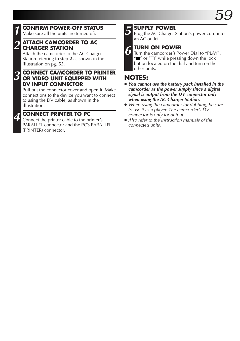 JVC GR-DVM55 User Manual | Page 59 / 88