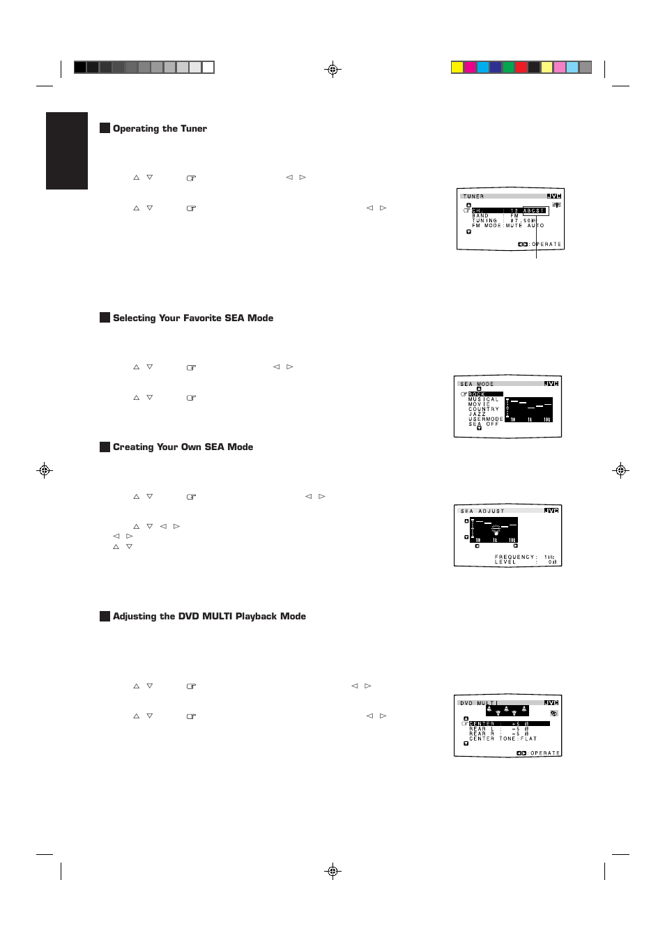 English | JVC RX-80PGD User Manual | Page 42 / 56