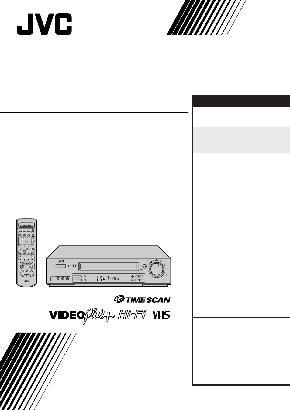 JVC HR-DD865EK User Manual | 64 pages