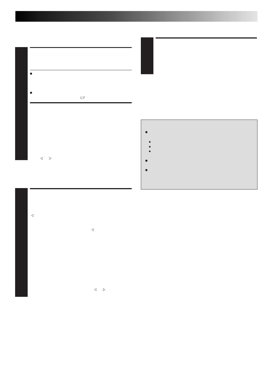 Activate slow-motion playback, Pause during playback, Activate frame-by-frame playback | Activate high-speed search, Slow motion, Still picture/frame-by-frame playback, High-speed (turbo) search | JVC HR-DD865EK User Manual | Page 11 / 64