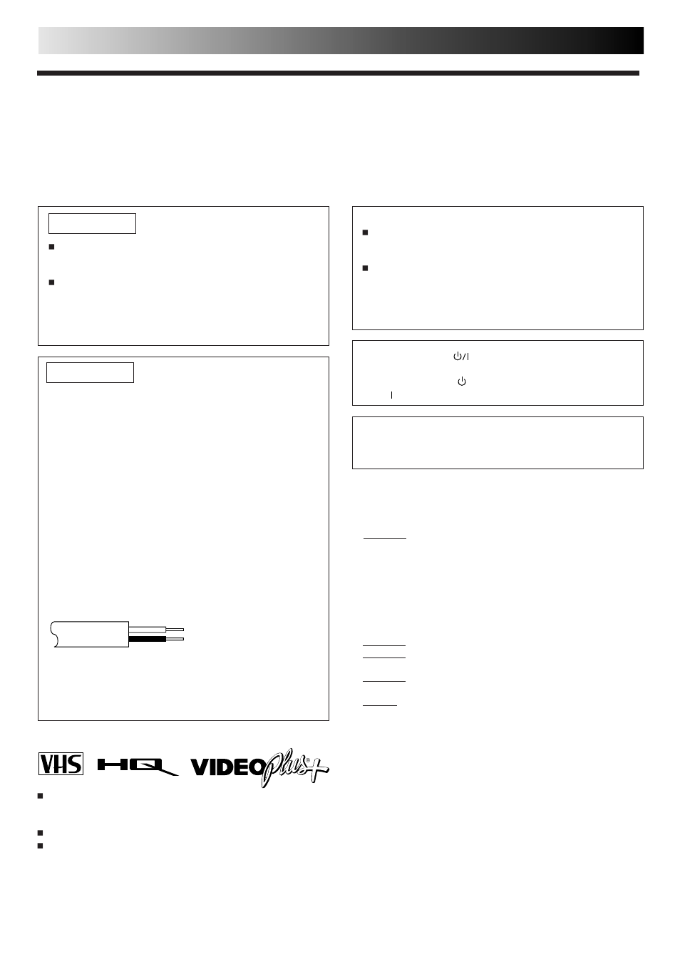 Safety precautions, Safety first | JVC HR-DD865EK User Manual | Page 2 / 64