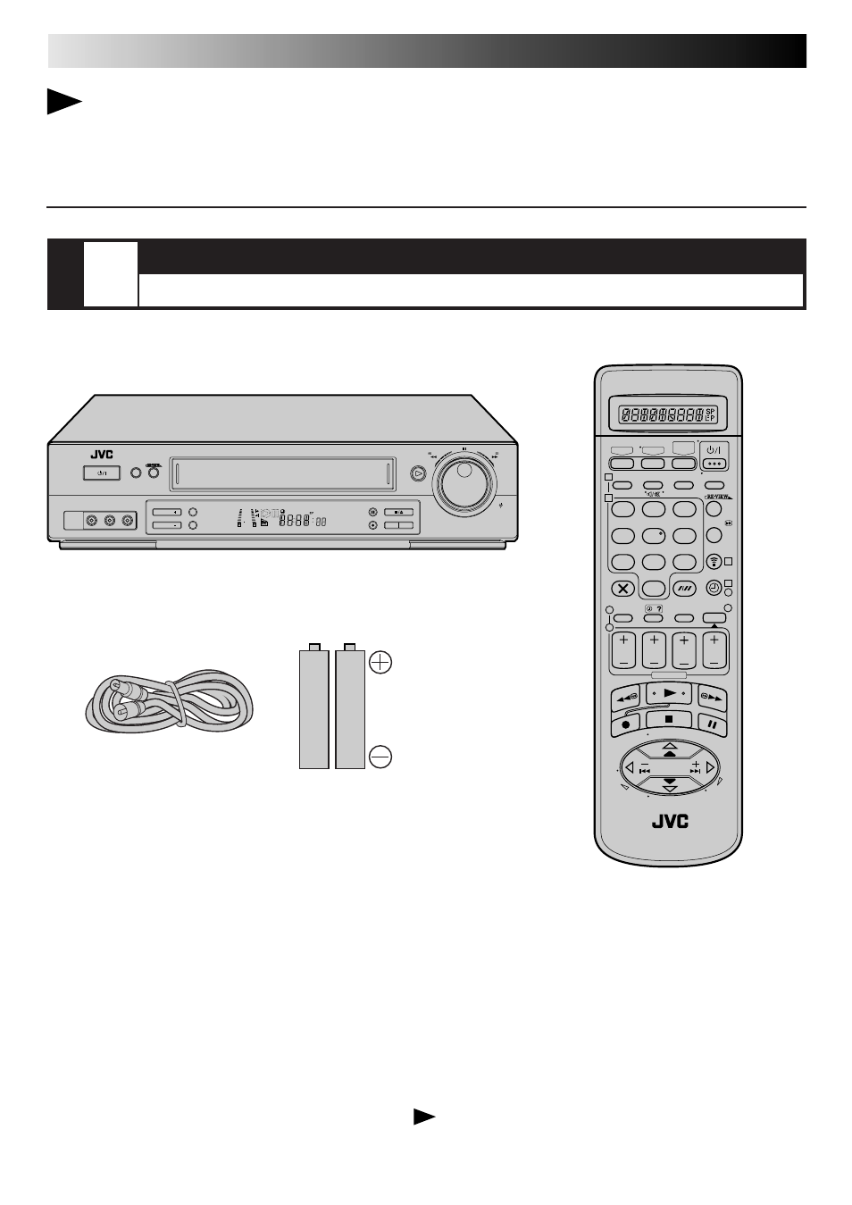 Quick set up guide, Step, You are now ready to install your video recorder | JVC HR-DD865EK User Manual | Page 4 / 64