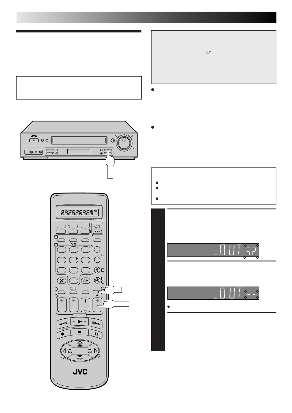 Video channel set, Access video channel set mode, Set video channel | Exit video channel set mode, Subsidiary settings, With av connection | JVC HR-DD865EK User Manual | Page 46 / 64