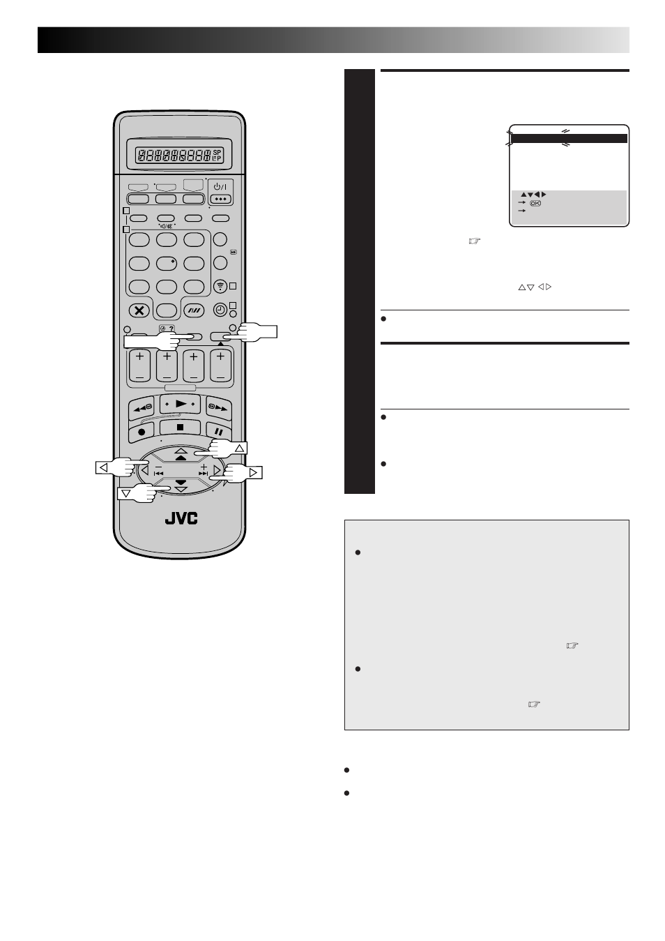 View confirmation screen, Return to normal screen, Important | JVC HR-DD865EK User Manual | Page 49 / 64