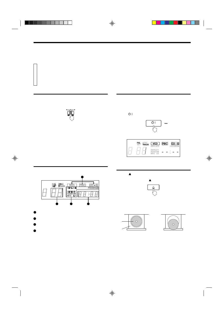 Basic operations, Now you can play a variety of video cds, Preparation for playing | Inserting/removing a disc, Overview of the three modes, Display window | JVC XL-SV23GD User Manual | Page 10 / 24