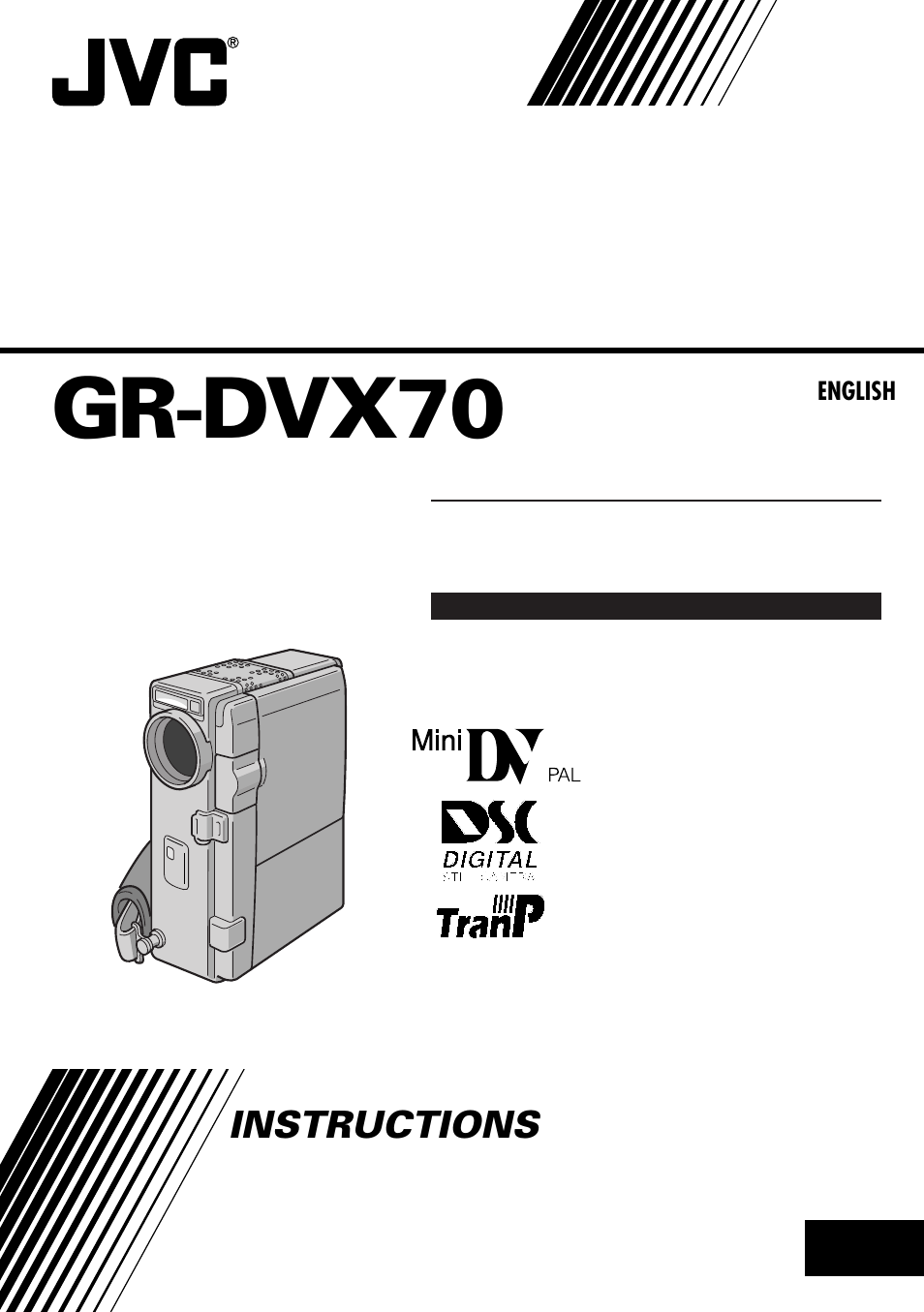 JVC GR-DVX70 User Manual | 112 pages