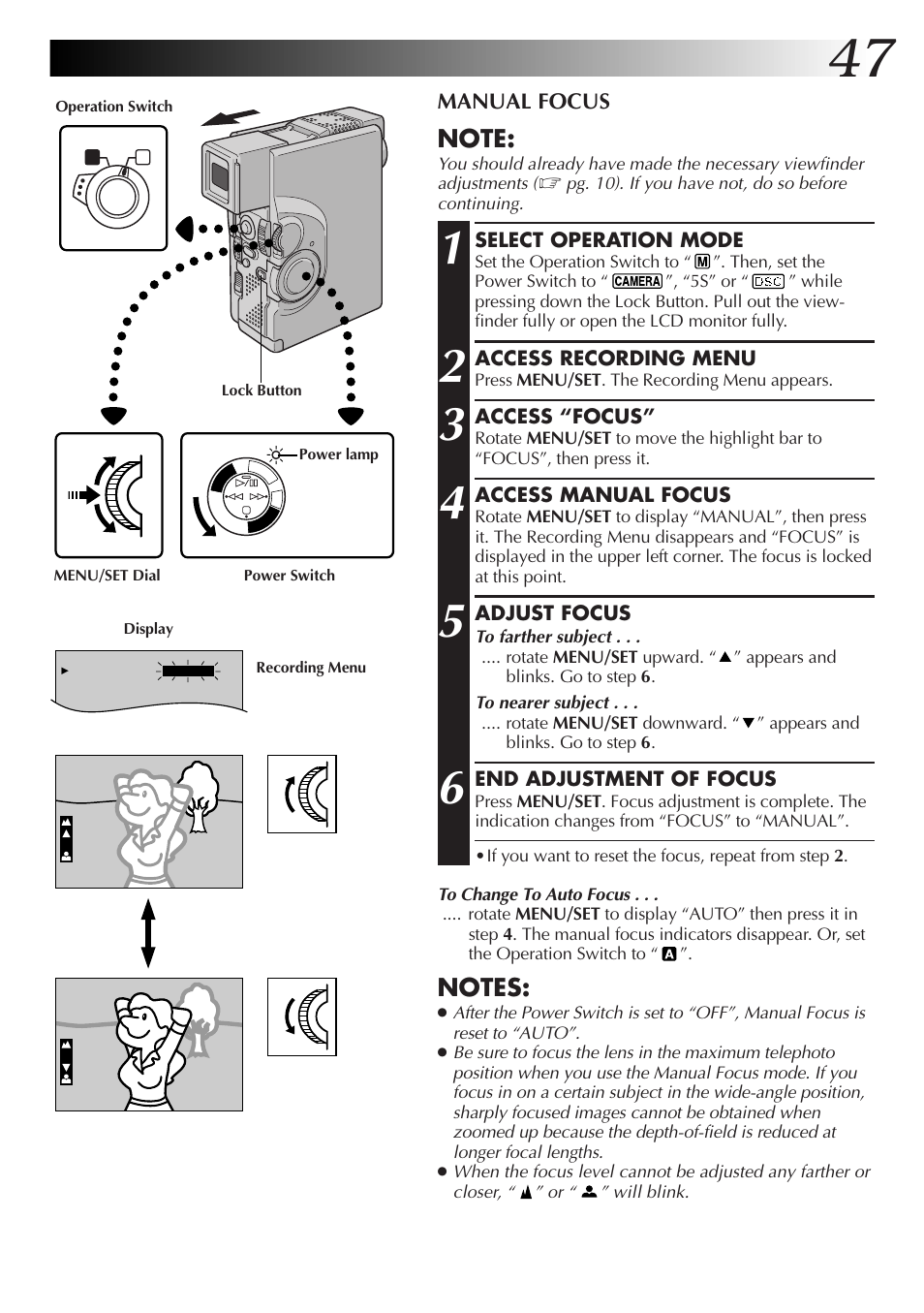 JVC GR-DVX70 User Manual | Page 47 / 112