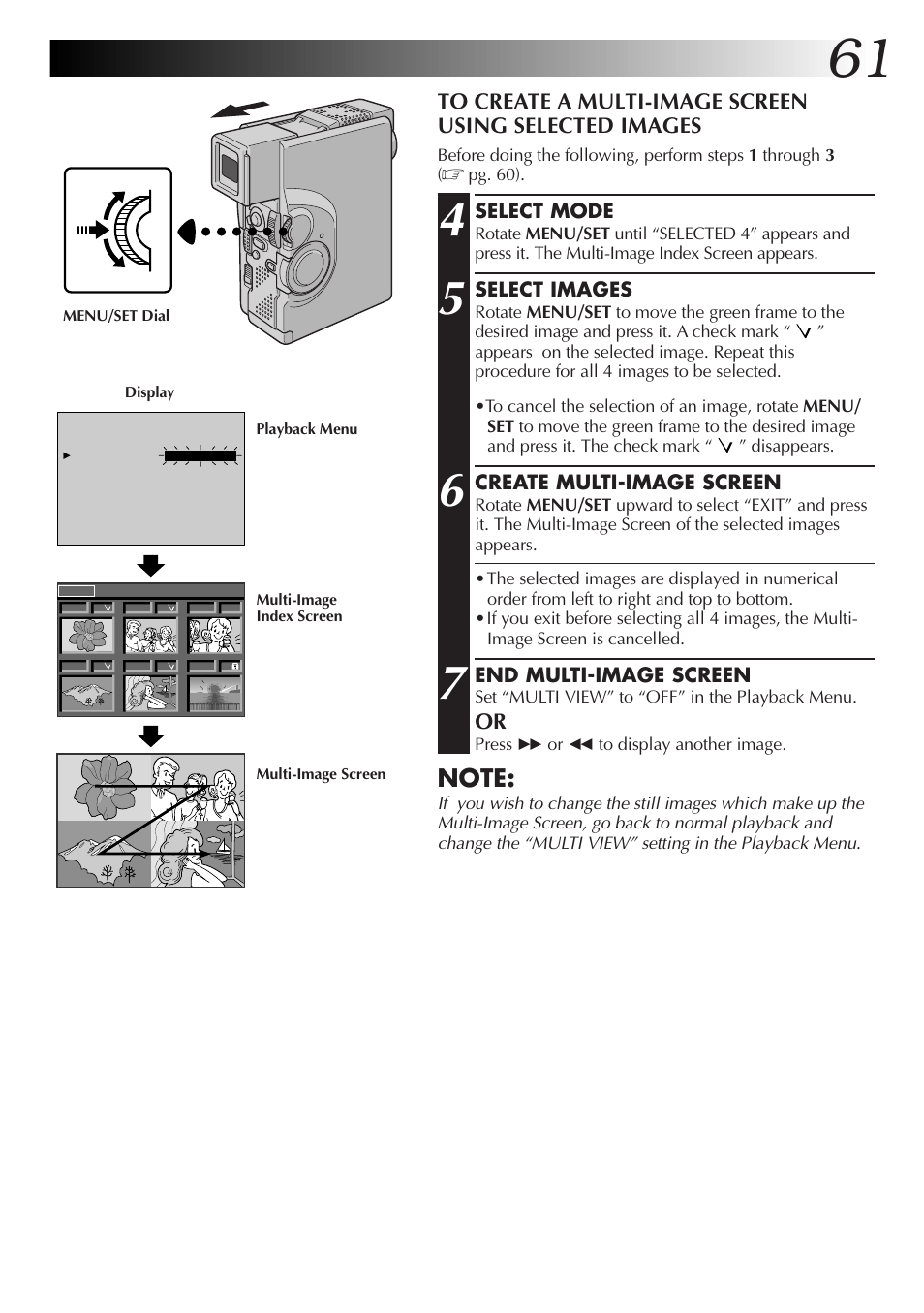 JVC GR-DVX70 User Manual | Page 61 / 112