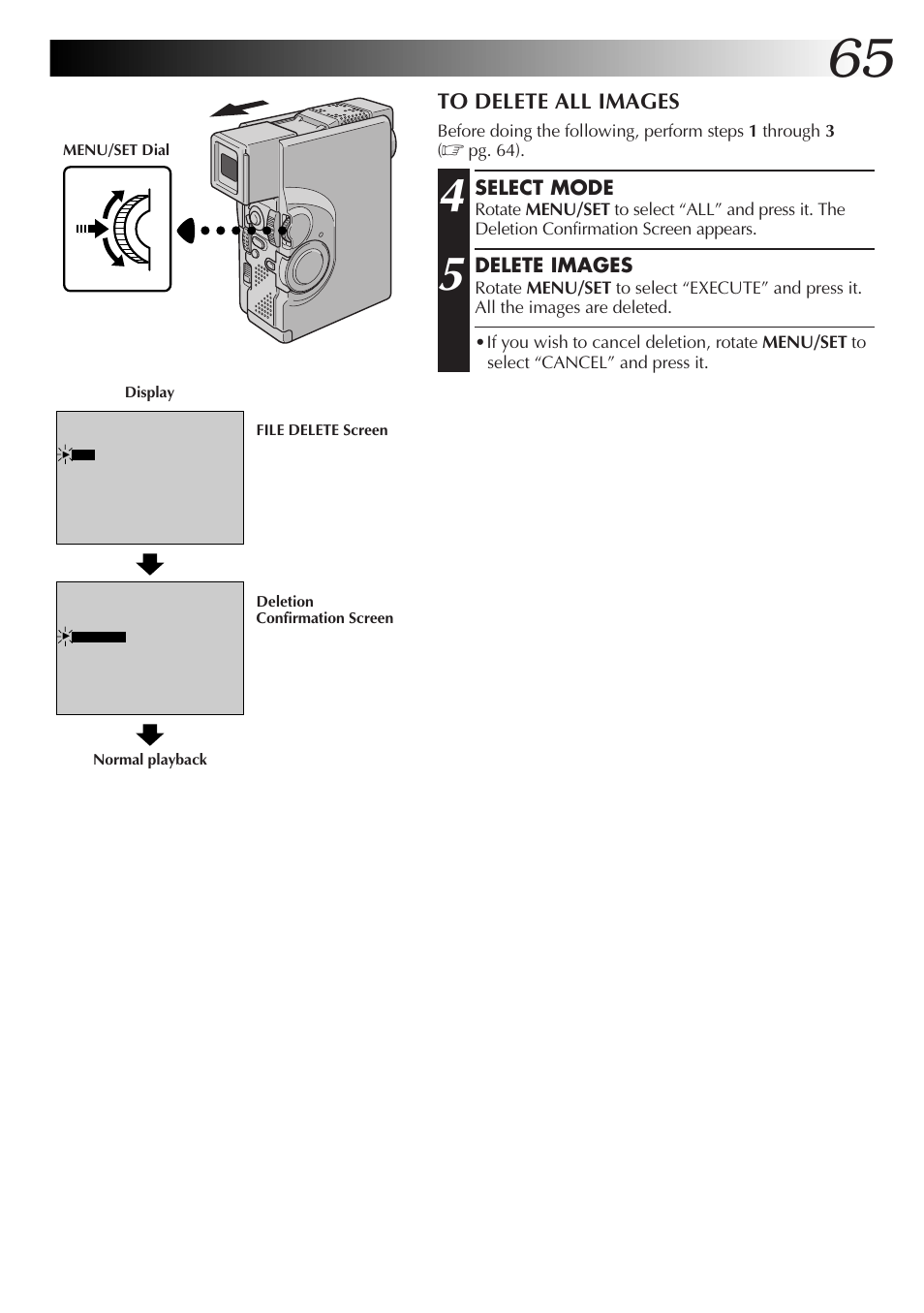 JVC GR-DVX70 User Manual | Page 65 / 112