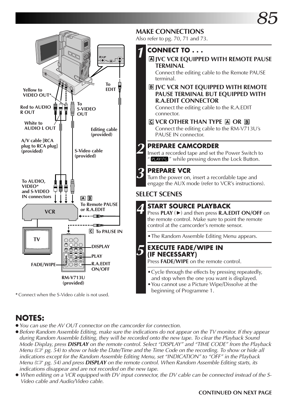 JVC GR-DVX70 User Manual | Page 85 / 112