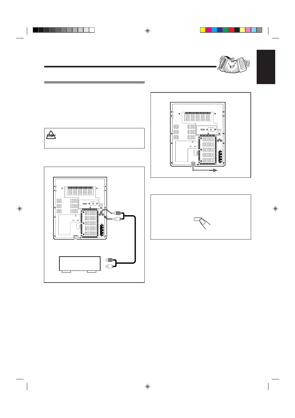 Connecting other equipment, English, Impedance 6-16 ohms | JVC CA-MXJ150R User Manual | Page 13 / 38