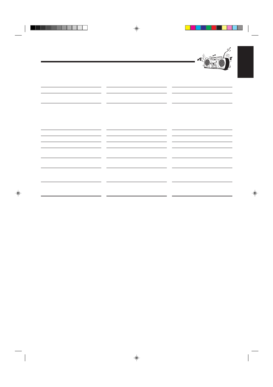 Troubleshooting, English | JVC CA-MXJ150R User Manual | Page 27 / 38