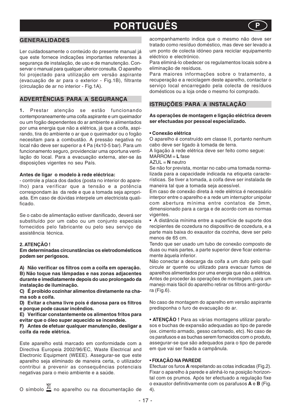 Português | DeLonghi KC-RT90B User Manual | Page 17 / 40