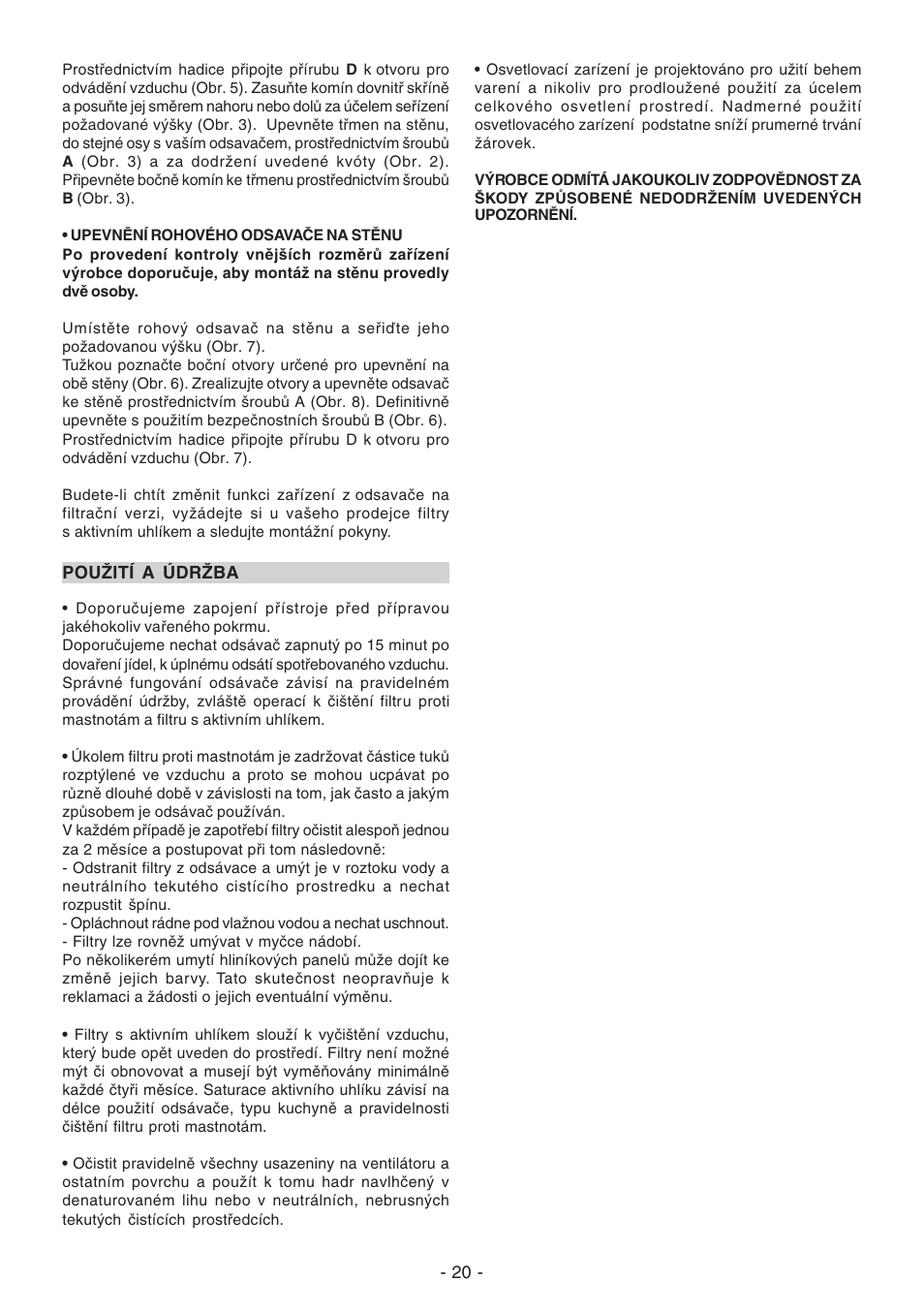 DeLonghi KC-RT90B User Manual | Page 20 / 40