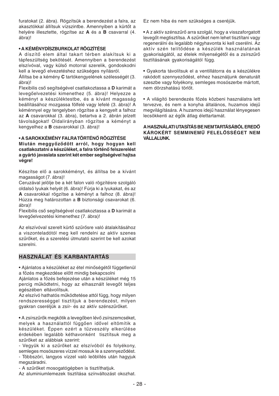 DeLonghi KC-RT90B User Manual | Page 28 / 40