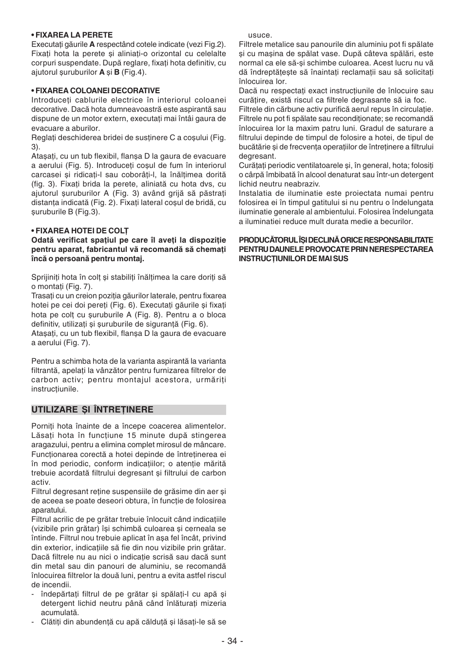 DeLonghi KC-RT90B User Manual | Page 34 / 40