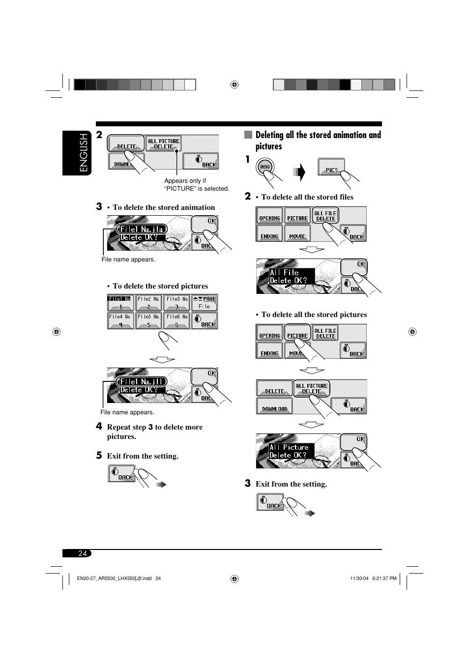 JVC KD-AR5500 User Manual | Page 24 / 147