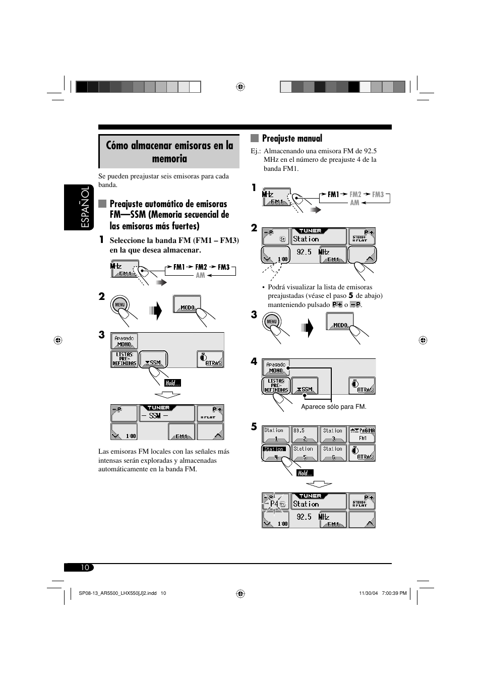 JVC KD-AR5500 User Manual | Page 58 / 147