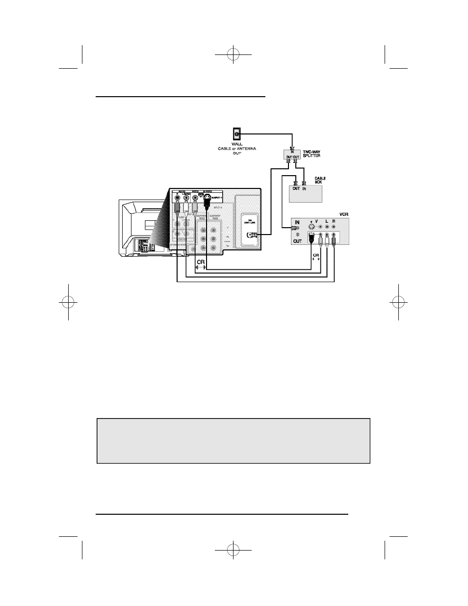 Connections, Cable and vcr connections - continued | JVC AV 27F702 User Manual | Page 13 / 52