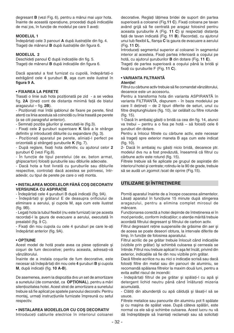 DeLonghi KT-T60XB User Manual | Page 32 / 44