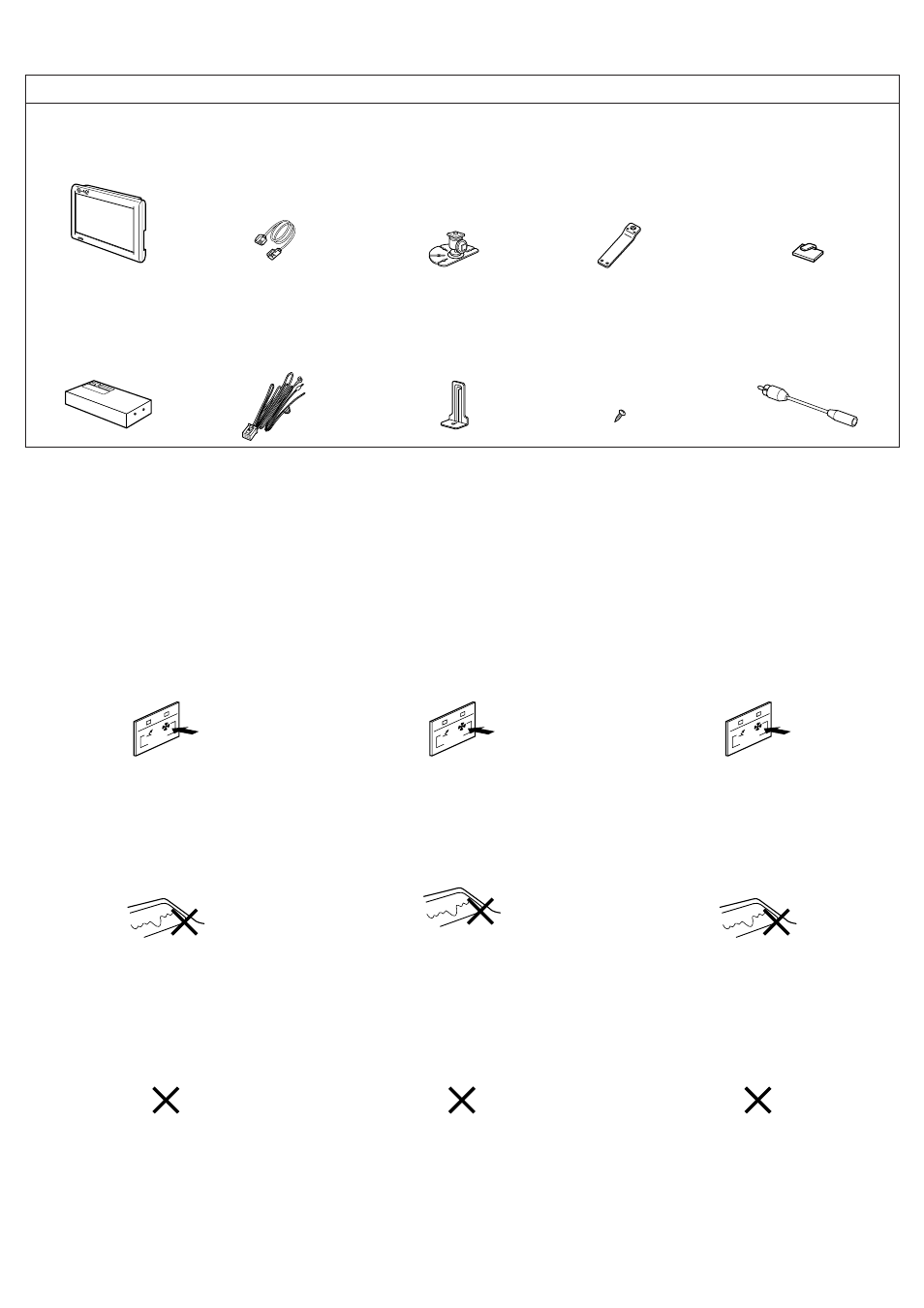 Kv-m70 mobile color monitor system | JVC KV-M70 User Manual | Page 2 / 4