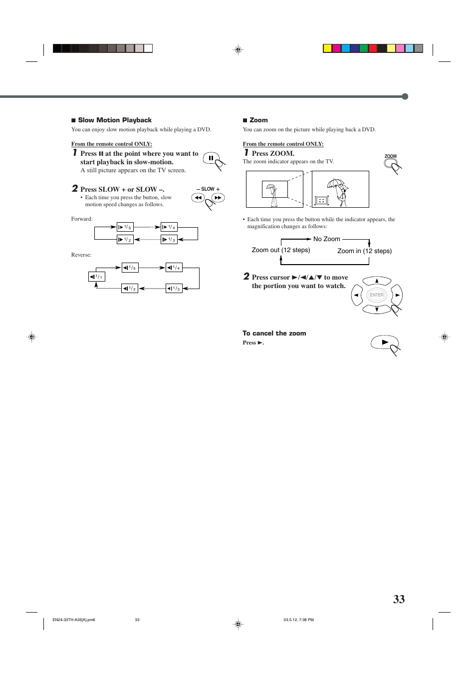 JVC TH-A35 User Manual | Page 35 / 63