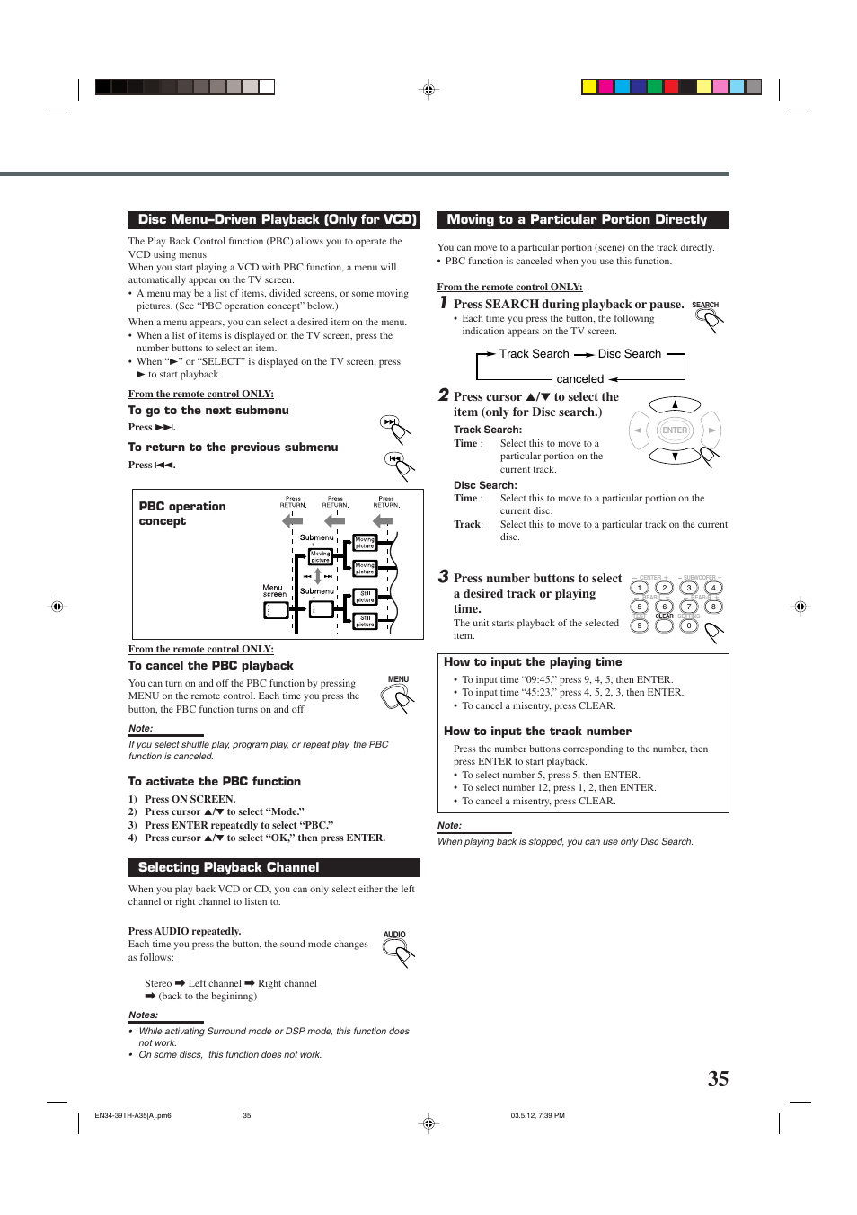 JVC TH-A35 User Manual | Page 37 / 63
