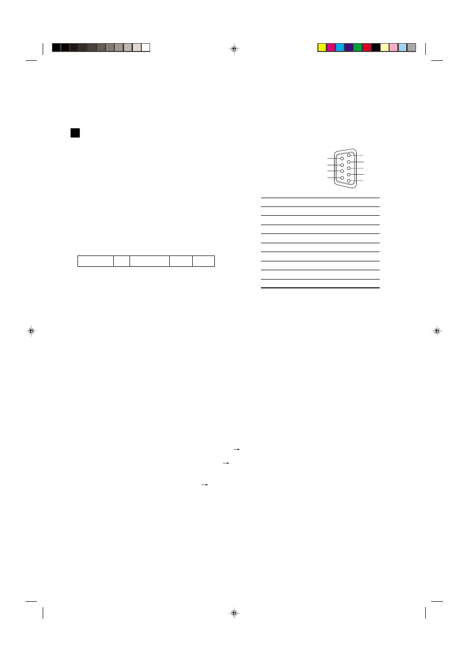 How to use the rs-232c terminal | JVC DT-V1900CG User Manual | Page 21 / 28