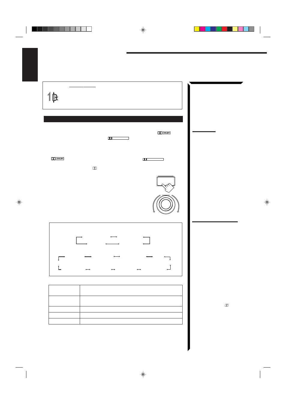 Using the dsp modes | JVC RX-884RBK User Manual | Page 40 / 82