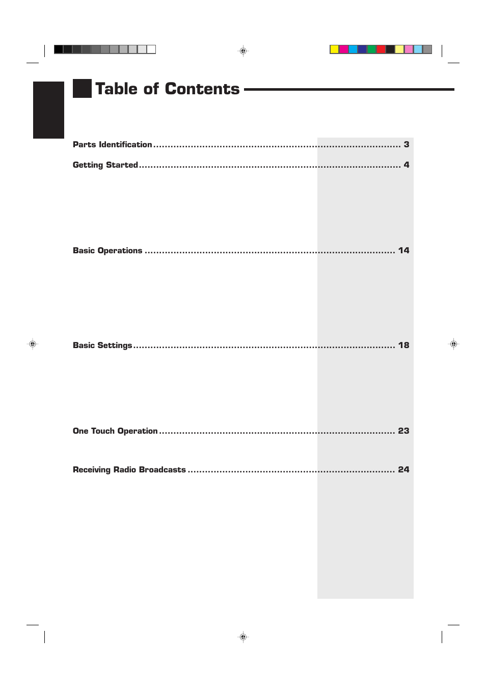 JVC RX-884RBK User Manual | Page 6 / 82