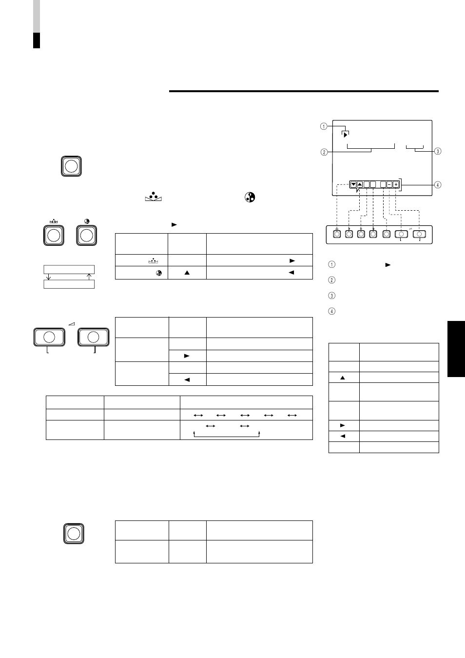 How to use the menu functions, Press the menu button, Press the volume/select buttons to set | English 7 | JVC TM-A140PN-A User Manual | Page 7 / 16