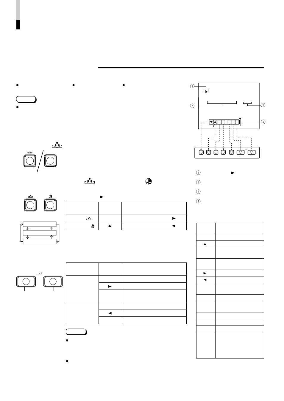 How to use the menu functions, Press the volume/select buttons to set | JVC TM-A140PN-A User Manual | Page 8 / 16