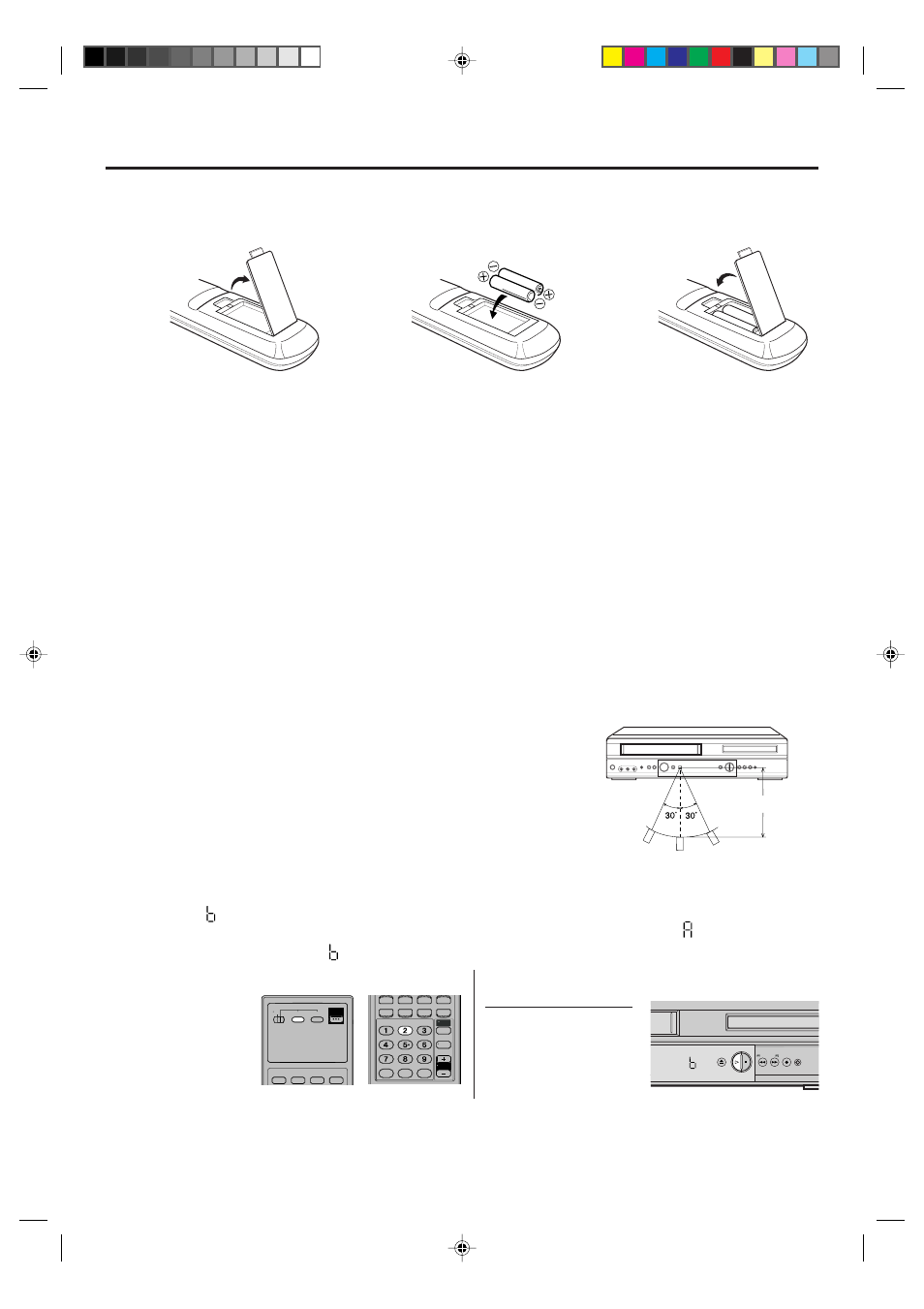 Remote control, Inserting batteries, Battery precautions | Remote control basics, Change the custom code for remote control, Approx. 5 meters | JVC HR-XVC1U User Manual | Page 11 / 60