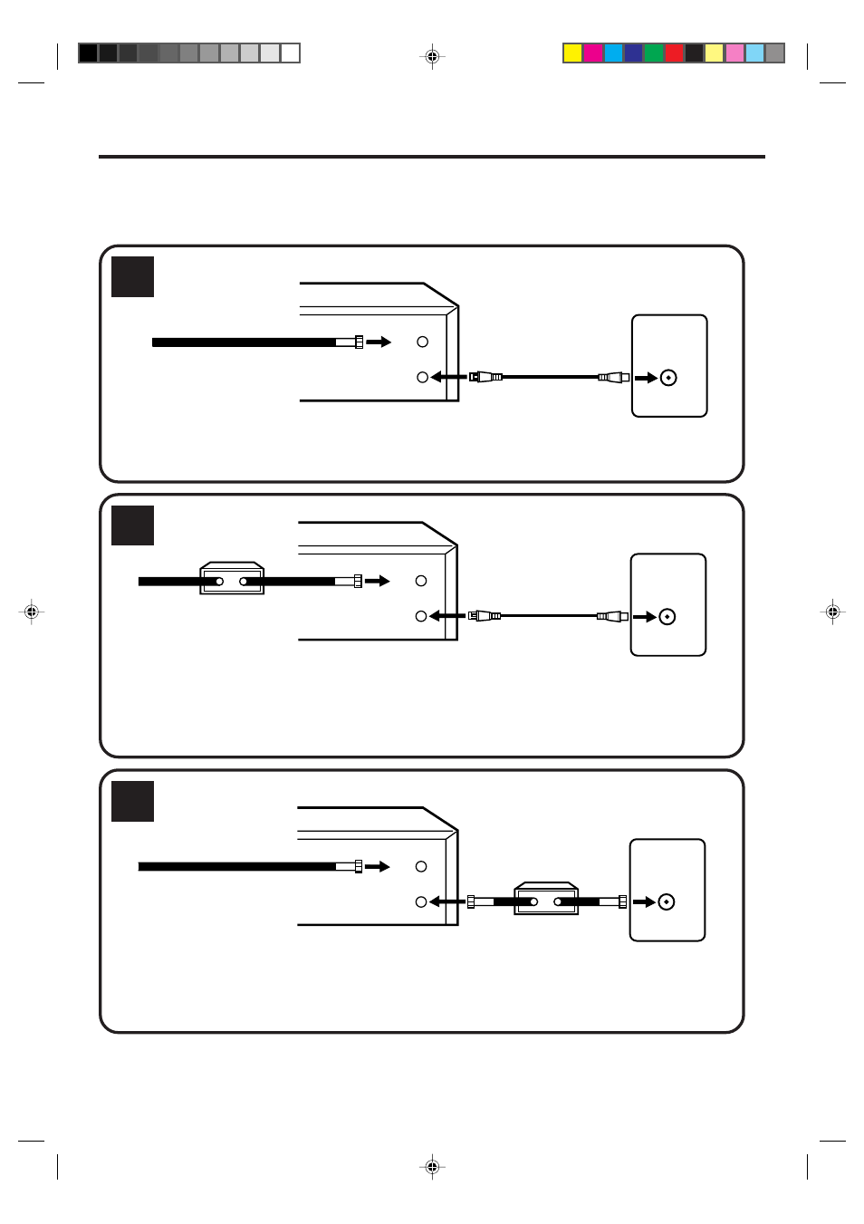 Catv (cable tv) connections | JVC HR-XVC1U User Manual | Page 14 / 60