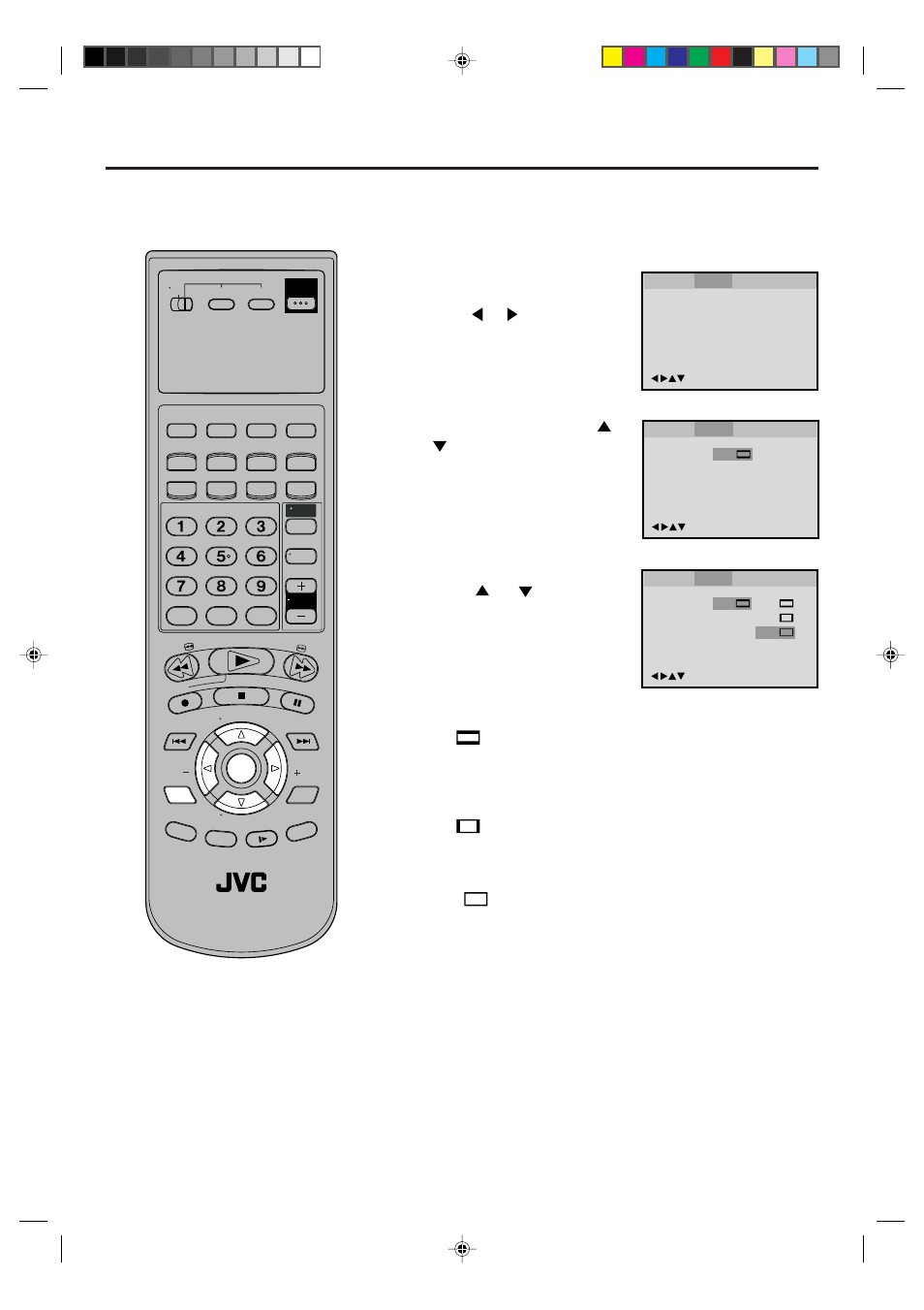 Setting the aspect ratio of tv screen, Vcr/dvd/tv | JVC HR-XVC1U User Manual | Page 51 / 60