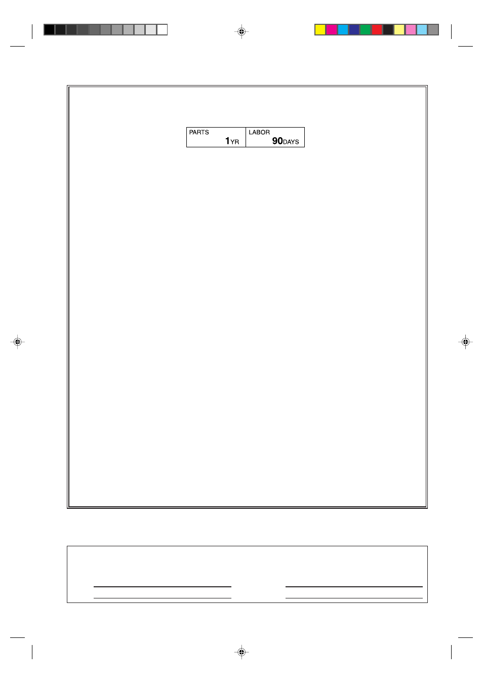 Warranty (only in u.s.a.) | JVC HR-XVC1U User Manual | Page 59 / 60